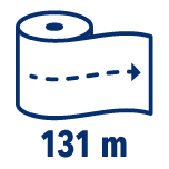 Professional Lunghezza rotolo 131 m