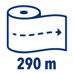 Professional Lunghezza rotolo 290 m