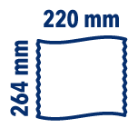 Professional Strappo 264 mm - 220 mm
