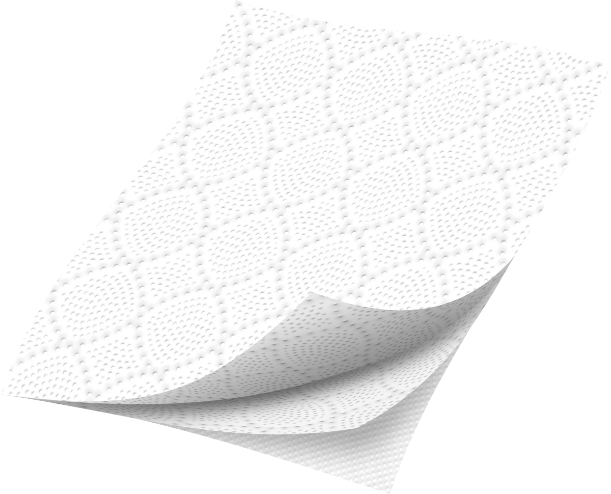 Strappo Turntable, Vit Colorata Carezza