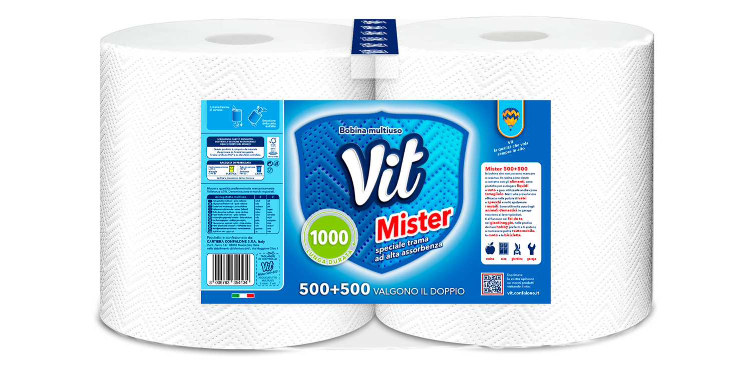 Immagine Pack Vit Mister 500+500